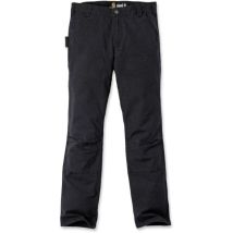 Carhartt Pantaloni Anatra Elasticizzati Neri S.42 - 103340-001-w34/l32