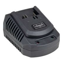 Caricabatteria per batterie al litio 20v 2.0ah e 4.0ah Scheppach fc2.4-20pros