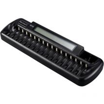 VOLTCRAFT BC16 Caricabatterie universale NiMH, LiIon Stilo (AA), Ministilo (AAA), Blocco da 9 V