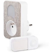 Carillon Scs Sentinel sone + Stylé - CSF0108 - Sans fil & sans pile - Prise intégrée