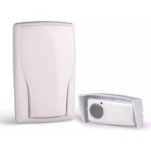 Carillon sans fil portée 80 mètres, uel 80M Blanc - Scs Sentinel