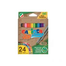 Set of 24 joy eco family fine tip pens with assorted - Carioca
