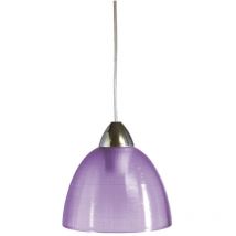 Carla sospensione E27 1 luce 20CM viola
