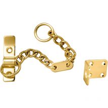 Carlisle Brass - Heavy Door Chain 203mm Polished Brass