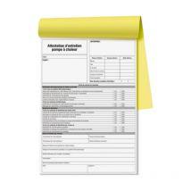 Carnet entretien pac, professionnel de pompe à chaleur 50 feuillets