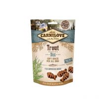 Bocarnea - carnilove - friandises semi-humide truite et aneth pour chien - 200G 111372