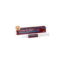Carobin Pet Digest - Pasta per Cani - 30g - Supporto Digestivo e Qualità delle Feci