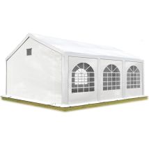Intent24 - toolport Carpa para fiesta de alta calidad 3x6 m carpa de fiestas carpa de lona pe 500 n carpa de jardín carpa para fiestas blanca