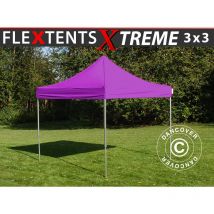 Dancover - Carpa plegable Carpa Rapida FleXtents Xtreme 50 3x3m Morado