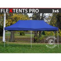 Dancover - Carpa plegable Carpa Rapida FleXtents pro 3x6m Azul oscuro