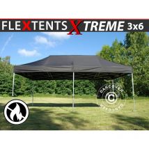 Dancover - Carpa plegable Carpa Rapida FleXtents Xtreme 50 3x6m Negro,