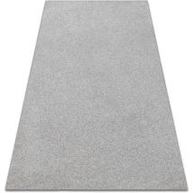 Carpet wall-to-wall discretion silver grey 100x200 cm