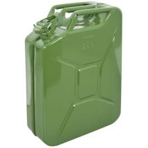 Carpoint - Bidón de gasolina 20 l metal verde Green