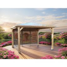 Pool house blueterm avec une paroi ventelles - Habrita