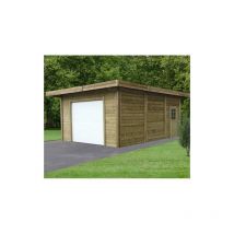 Carport 5064 x 7064 mm garage, Ancrage a enfoncer