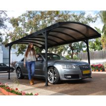 Canopia Carport Vitoria 5.01 x 2.91 m Gris
