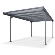 Trigano - Carport Grande longueur - Toit monopente - Alizé 16
