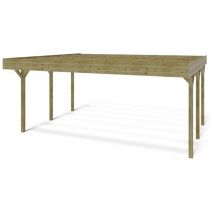 Altanka - Carport, abri de voiture 6,06x5,03 m - 30,48 m2