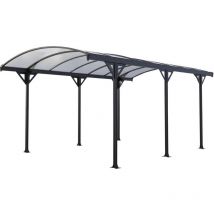 Habitat Et Jardin - Carport voiture Protector 15m² - 5.05 x 3 x 2,3 m