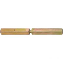Carré porte 4YW - .9x89mm broche pleine fendue BKS