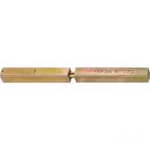 Carré porte 05 0125 - .9x146mm broche pleine fendue FSB
