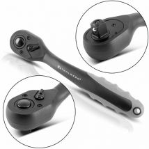 Stahlwerk - carraca profesional reversible de 1/2 pulgada de acero al cromo vanadio 72 dientes