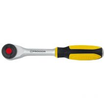 Proxxon - 23 084 2223084-Carraca Rotatoria 1,2, Rojo