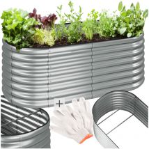 Carré potager en acier galvanisé