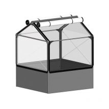 Carré potager premium avec serre Basic air Longueur 120 cm