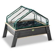 Grundig - Carré potager sur pieds xl exit Aksent avec serre et outils de jardinage