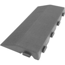 Artplast - combi Floor Finish Grey 39x20,5x4,8 cm Male Finish - Gris