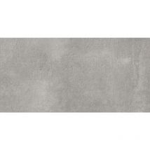 Carrelage Aspect béton Evo gris foncé 44x90 cm