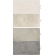 Carrelage d'intérieur - Plinthe - Série madox - Dimensions: 8 x 60,5 cm - gris non rectifié