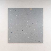 Carrelage Effet Terrazzo croccante 80x80 Arandano (1,28m²) - Les Carreaux de Jean