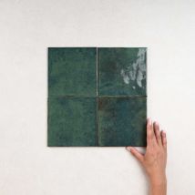 Carrelage Effet Zellige agadir Selva 14,7x14,7cm (0,95m2) - Les Carreaux de Jean