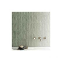 Carrelage Effet Zellige mitte Verde 6,5x20cm (0,35m2 ) - Les Carreaux de Jean