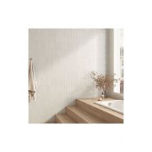 Carrelage Effet Zellige NOLITA Blanco 6,5x20cm (0,35m2 ) - Les Carreaux de Jean