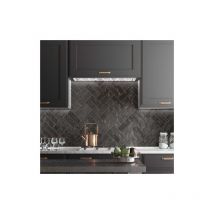 Carrelage Effet Zellige nolita Negro 6,5x20cm (0,35m2 ) - Les Carreaux de Jean