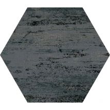 Carrelage hexagonal Harma mix noir 22x25 cm