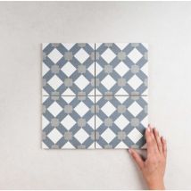 Carrelage Imitation Carreaux De Ciment 15x15 fiorella Arabella (0,5m²) - Les Carreaux de Jean