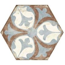 Nanda Tiles - Carrelage Imitation Carreaux de Ciment bohemia 21x25cm (0,52m2) Viana - Les Carreaux de Jean