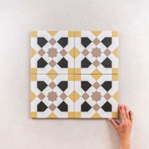 Carrelage Imitation Carreaux de Ciment METROPOLIS 20x20cm (0,52m2) Alton - Les Carreaux de Jean