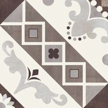 Grès cérame - paris - Belleville Marrone - 20x20 - Mat - (1,16 m²)