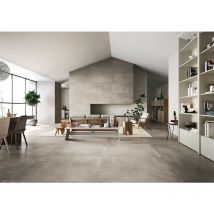 Imola - Carrelage intérieur Effet Béton azuma 120x120 ag (1,44m2) rectifié - Les Carreaux de Jean