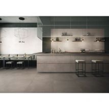 Carrelage effet béton 60x60 cm azuma grey grès cérame - IMOLA