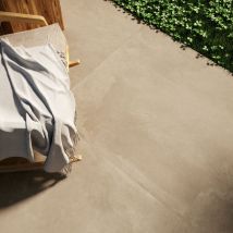 Carrelage intérieur Effet Béton azuma up 60x120 (1,44m2) Noisette rectifié - Les Carreaux de Jean