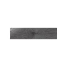 Carrelage mur effet métal anthracite décoratif palletté 30x120 cm ionic impact steel (vendu par boite de 0,72m2)
