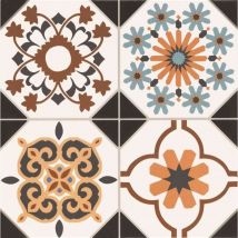 Realonda - Carrelage mur et sol imitation ciment 33.3x33.3 cm octo deco - 1m²