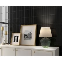 Faïence - costa nova - costa nova black - 5X20 - Brillant