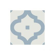 Carrelage scandinave bleu 20x20 cm ladakhi Cielo - 1m²